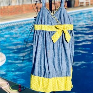 4 for $20 girls denim dress. size 10/12